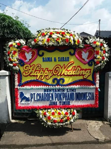 Karangan Bunga Pernikahan  di Tabanan